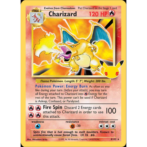 Pokemon TCG Classic Collection Charizard (Celebrations)