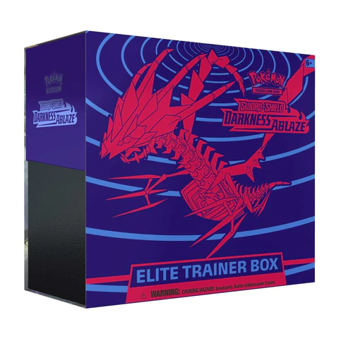 Pokemon TCG Sword & Shield DARKNESS ABLAZE Elite Trainer Box